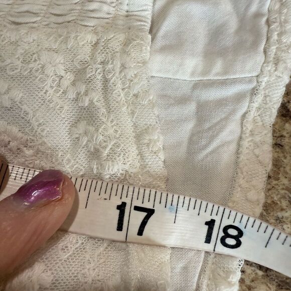 Louna Rent The Runway White Puff Sleeve Crop Top - Picture 6 of 10